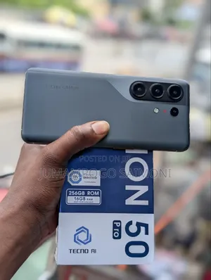 New Tecno Camon 50 Pro 256 GB Black