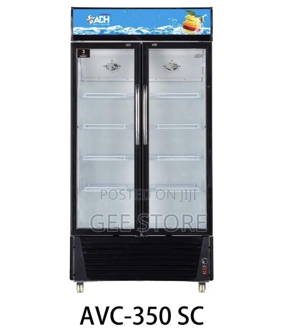 ADH Double-Door Showcase Refrigerator (AVC-350 SC)
