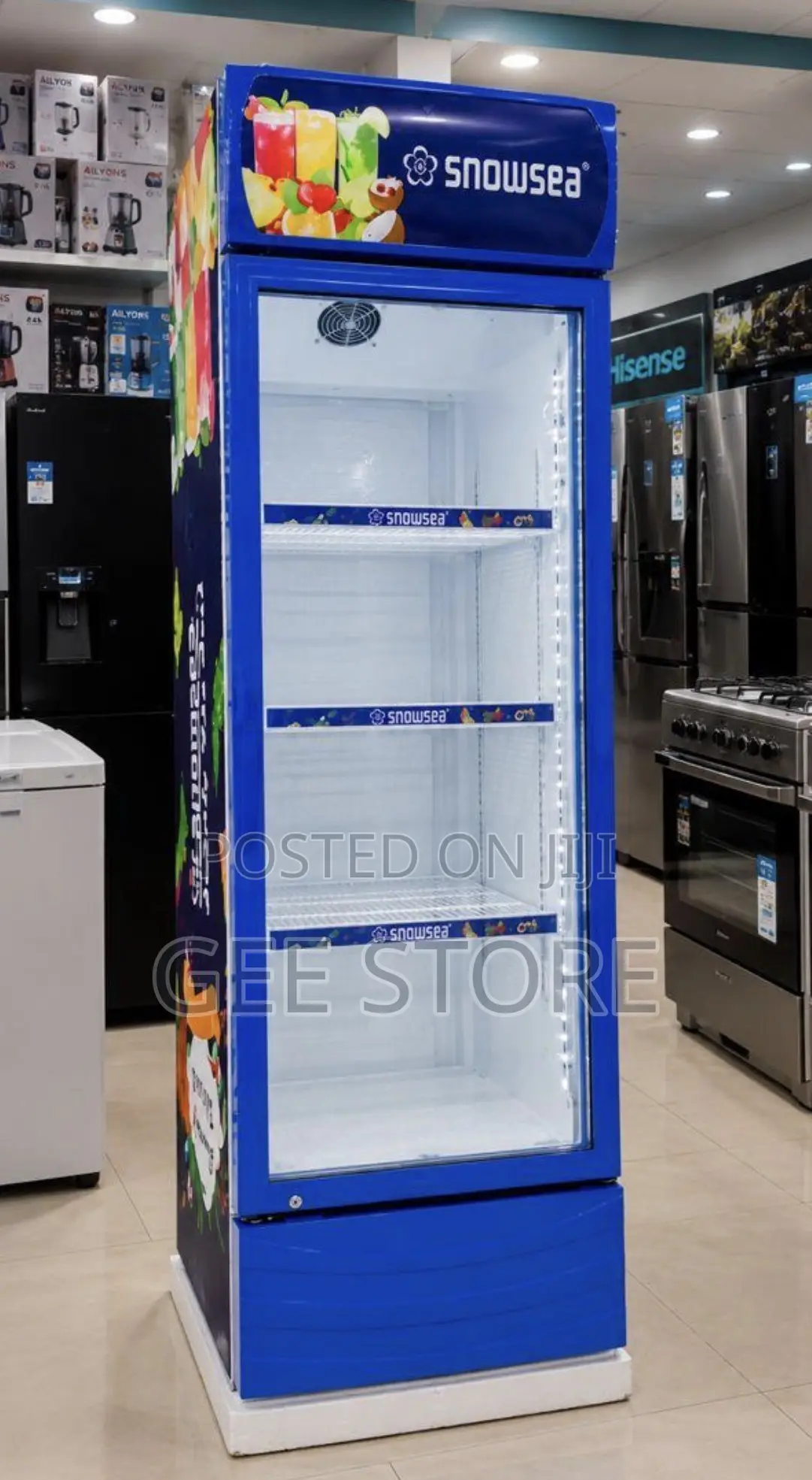 Snowsea Showcase Fridge 450litres