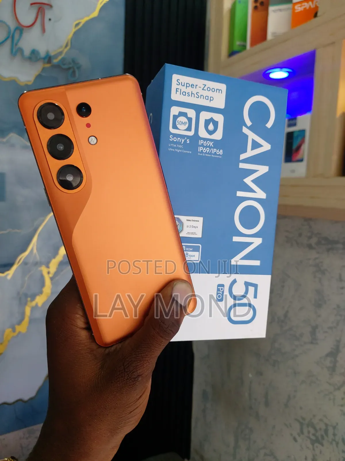 New Tecno Camon 50 Pro 256 GB