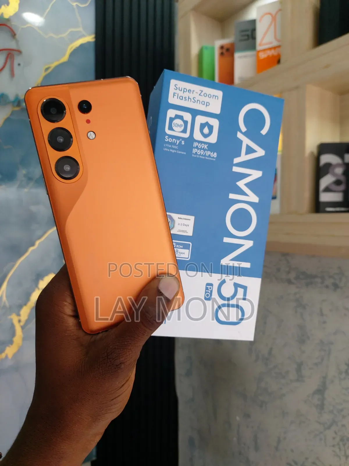 New Tecno Camon 50 Pro 256 GB