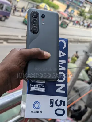New Tecno Camon 50 Pro 256 GB Black