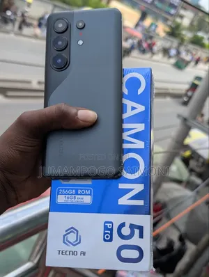 New Tecno Camon 50 Pro 256 GB Black