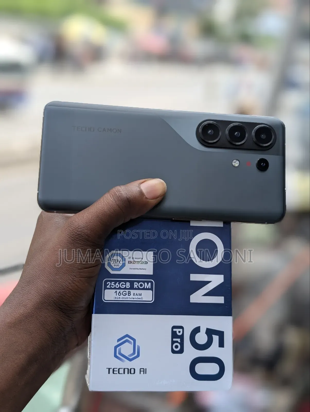 New Tecno Camon 50 Pro 256 GB Black