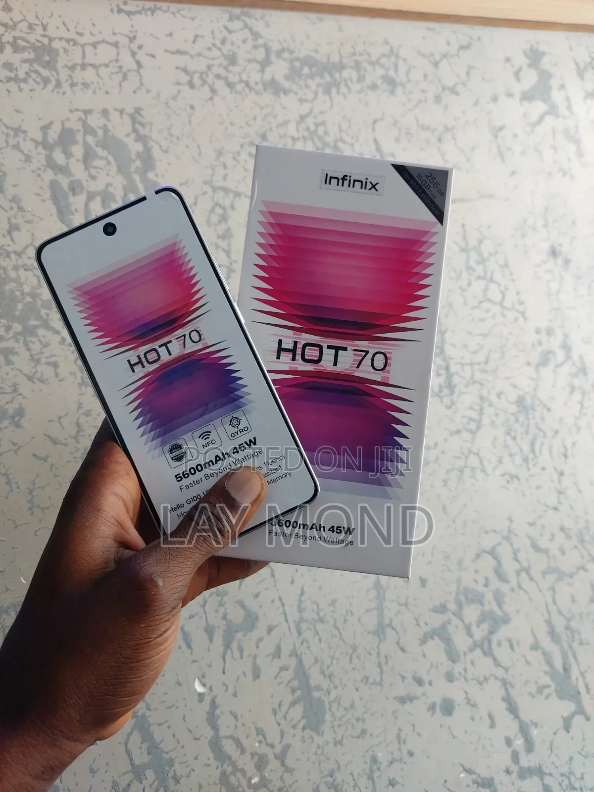 New Infinix Hot 70 256 GB