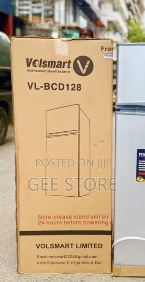 Volsmart VL-BCD128 Double-Door Refrigerator