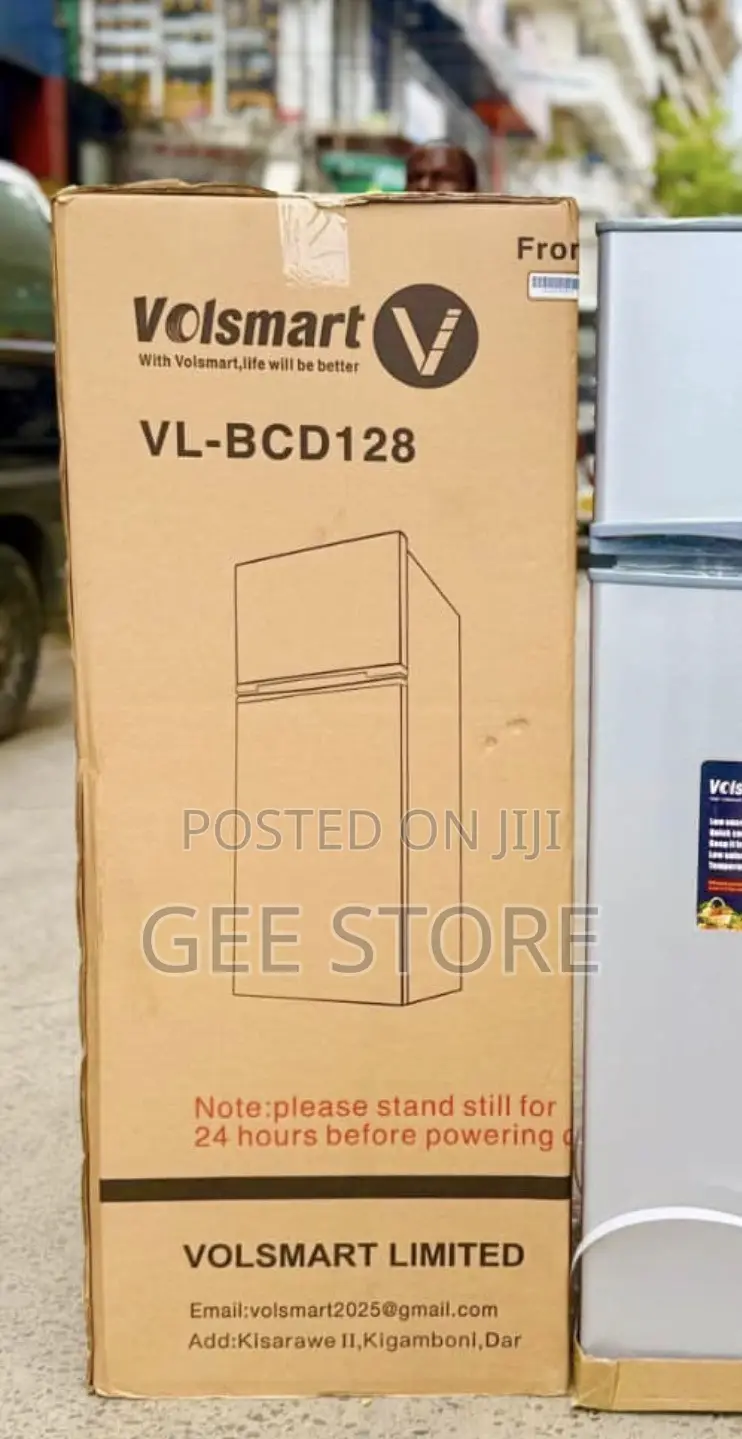 Volsmart VL-BCD128 Double-Door Refrigerator