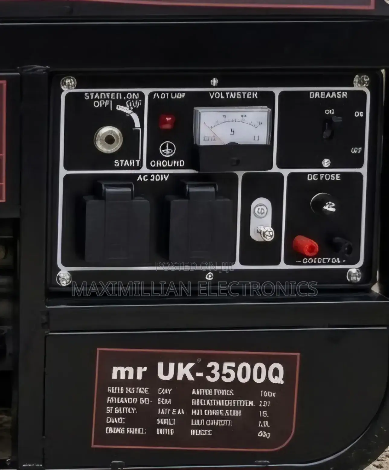 Generator Mr Uk 3500q