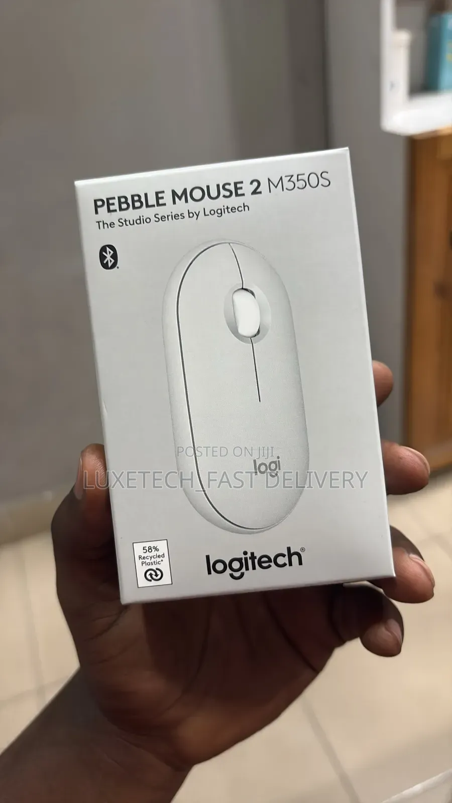 Logitech Pebble Mouse 2 M350s – Silent Bluetooth Wireless Mouse