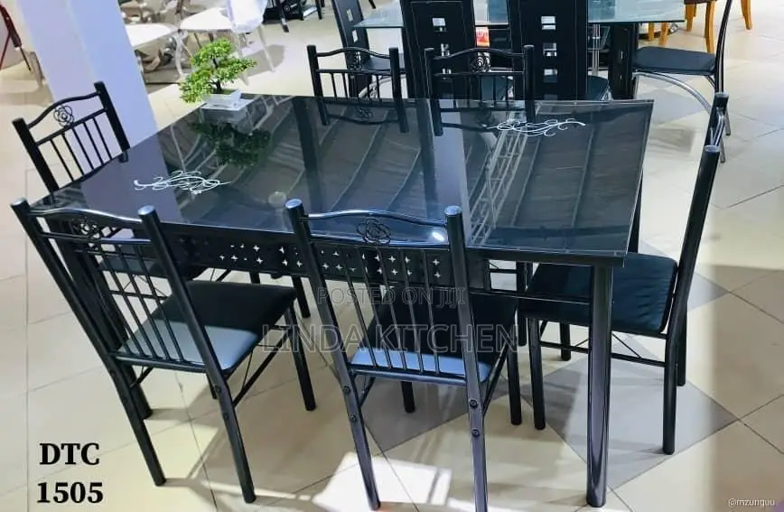 Full Dining Set, Table and Chairs(1table +6chairs)