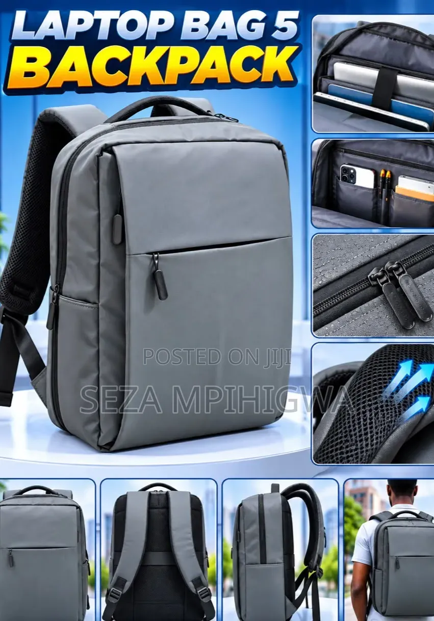 ​Laptop Bag 5 Ergonomic Backpack