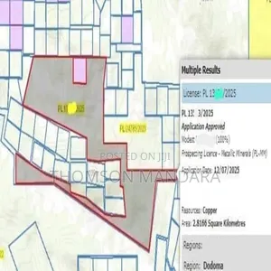 Copper Prospecting Licence – Jv Investor