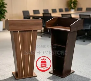 Wooden Podium Presentation Lectern( Mimbari/ Meza Ya Hotuba)
