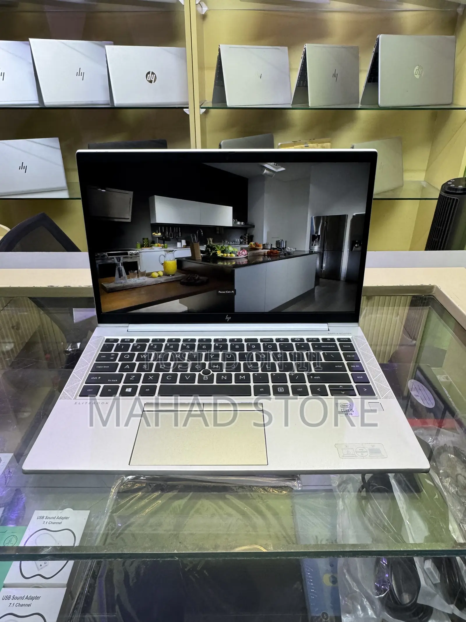 Laptop HP EliteBook 840 G7 16GB Intel Core i7 SSD 256GB