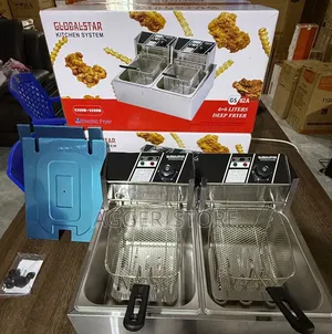 GlobalStar Kitchen System GS-82A Double Deep Fryer