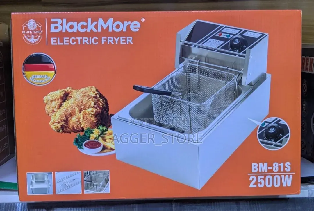 Blackmore Electric Deep Fryer 6-Litres (Model BM-81S