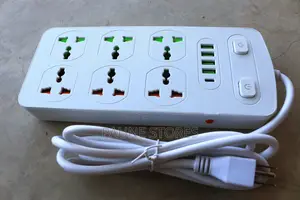 Universal Power Strip With USB and Type C Port, Surge Protector