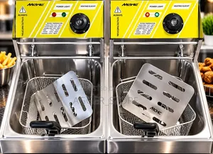 Mewe Double Electric Deep Fryer 12L