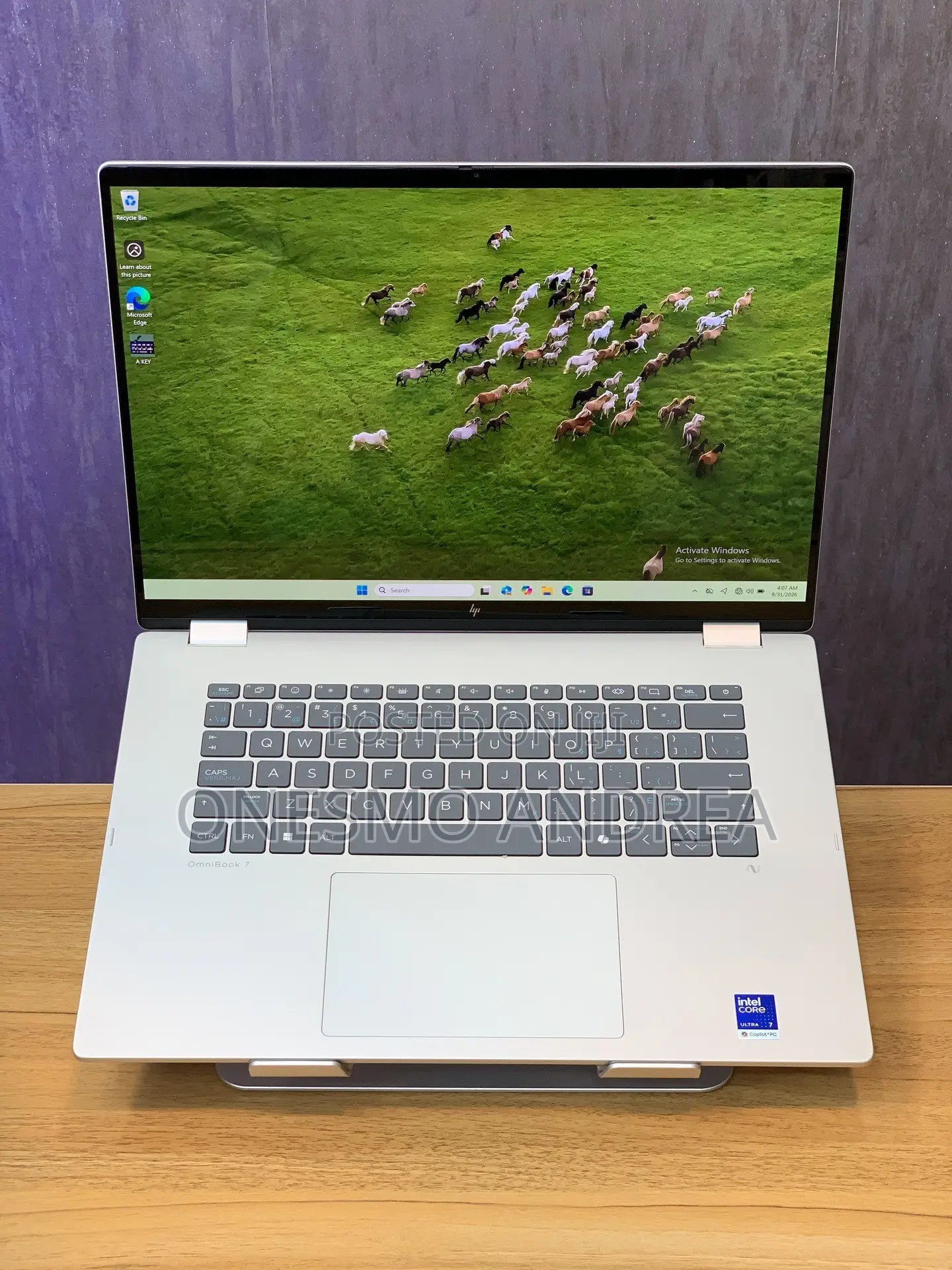 New Laptop HP OmniBook X Flip 16" 16GB Intel Core Ultra 7 SSD 1T