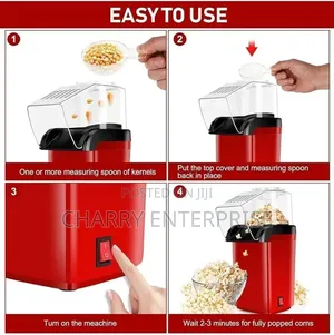Portable Electric Popcorn Maker Mashine Ya Kutengeneza Bisi Ya Umeme