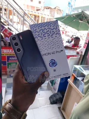 New Tecno Camon 40 Pro 5G 256 GB Black
