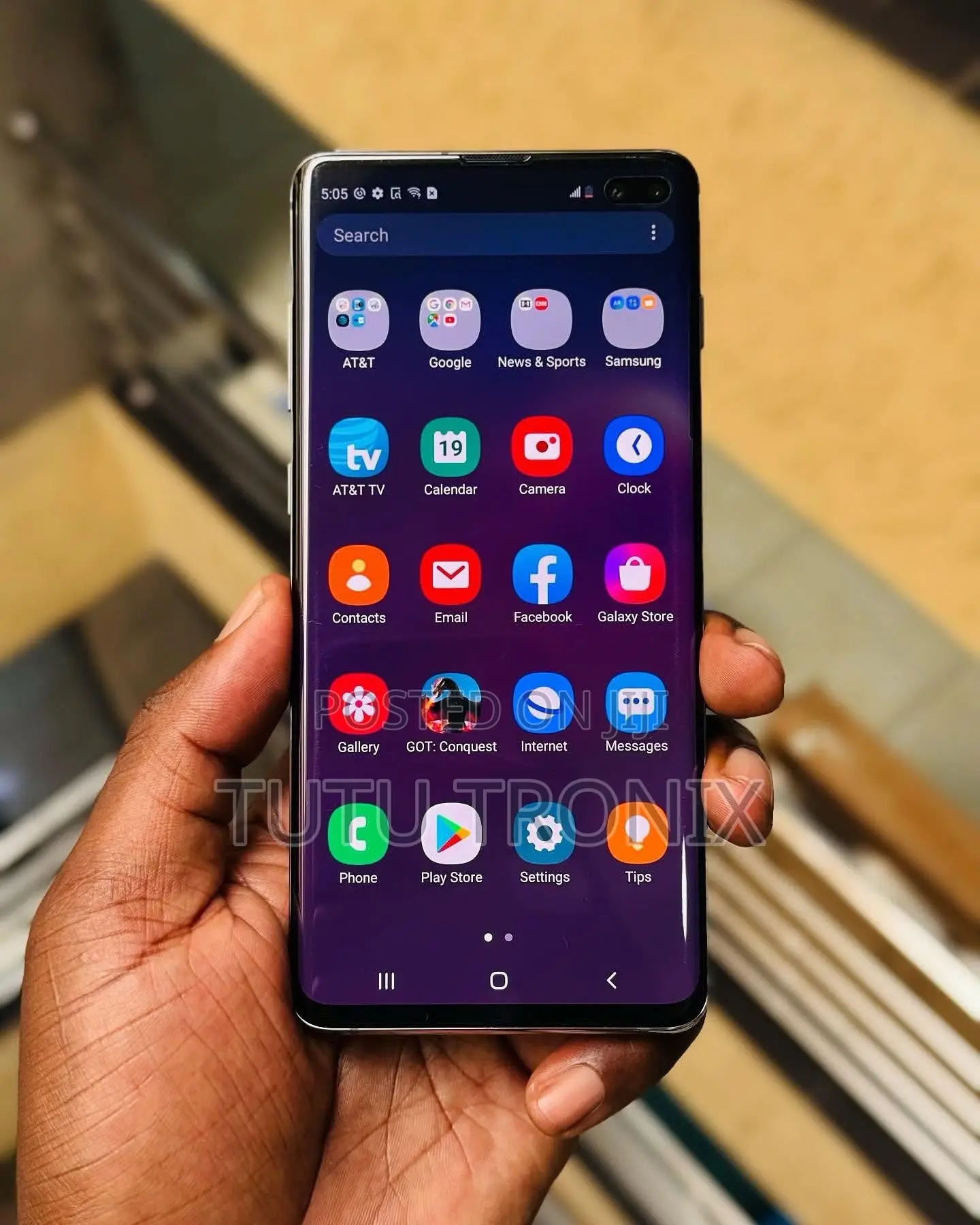Samsung Galaxy S10 Plus 128 GB Black