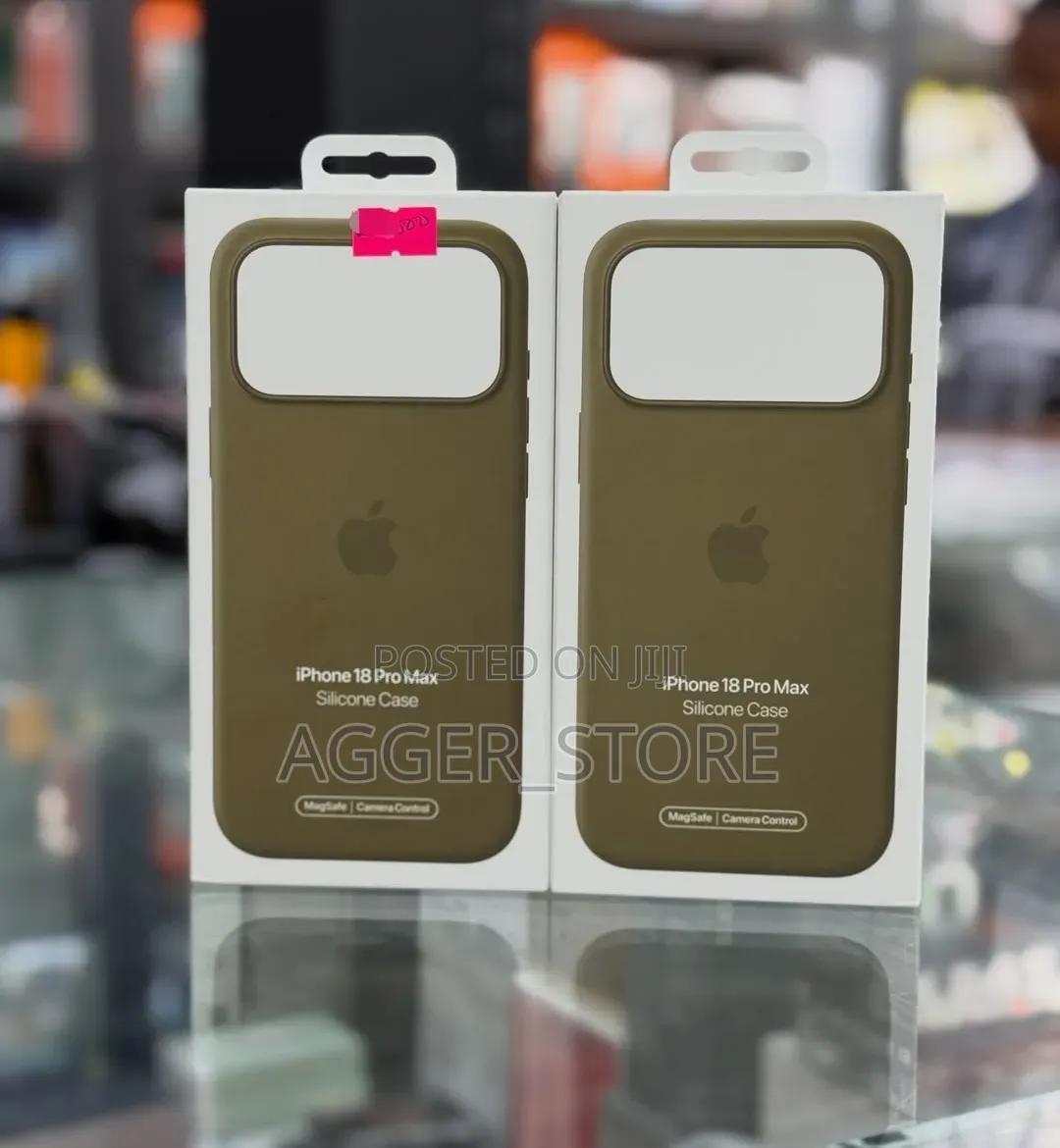 iPhone 18 Pro Max Silicone Case With MagSafe and Camera Control Suppor