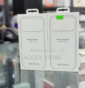 Apple Clear Case With MagSafe and Camera Control for iPhone 17 Pro Max