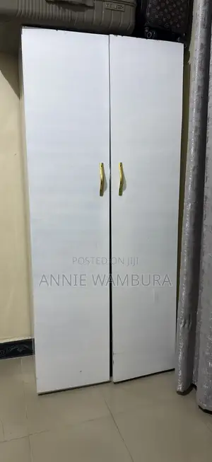 Kabati La Mbao Milango Miwili