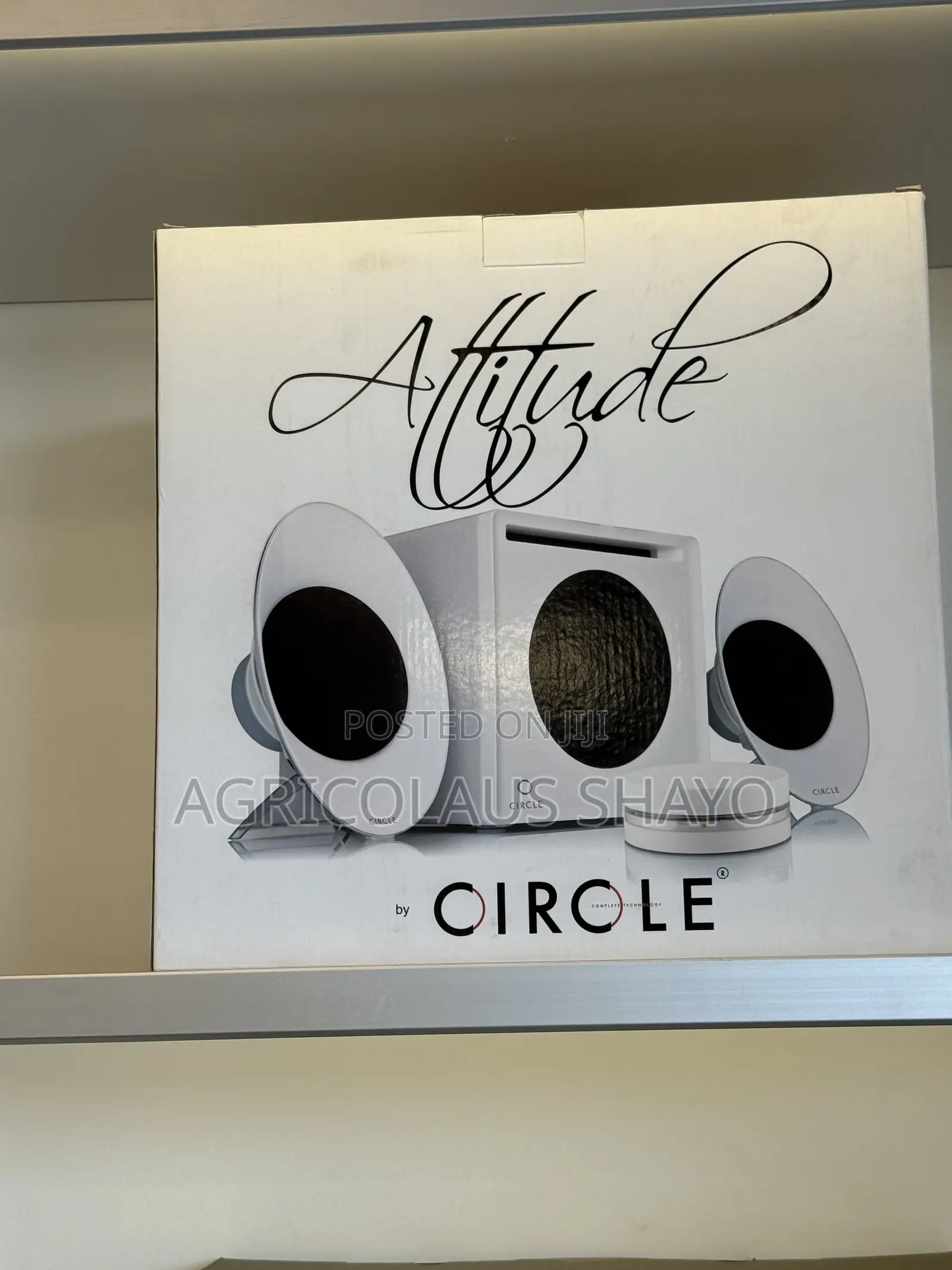 Circle Attitude 2.1 Channel Multimedia Speaker System With Subwoofer