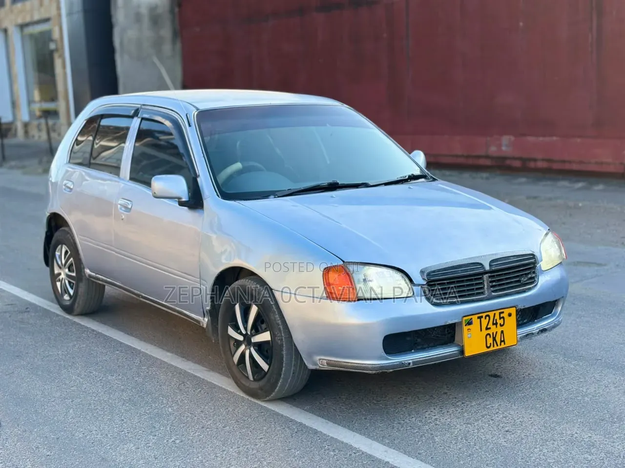 Toyota Starlet 1999 Blue