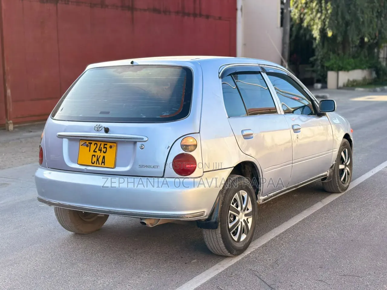 Toyota Starlet 1999 Blue