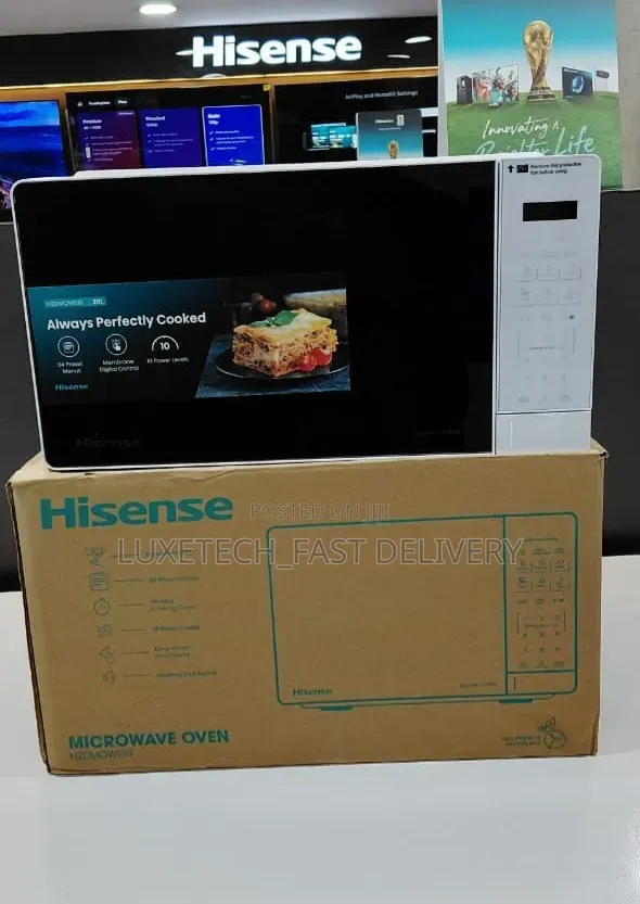 Hisense H20MOWS15 20L Digital Microwave –Touch Control With Auto Menus