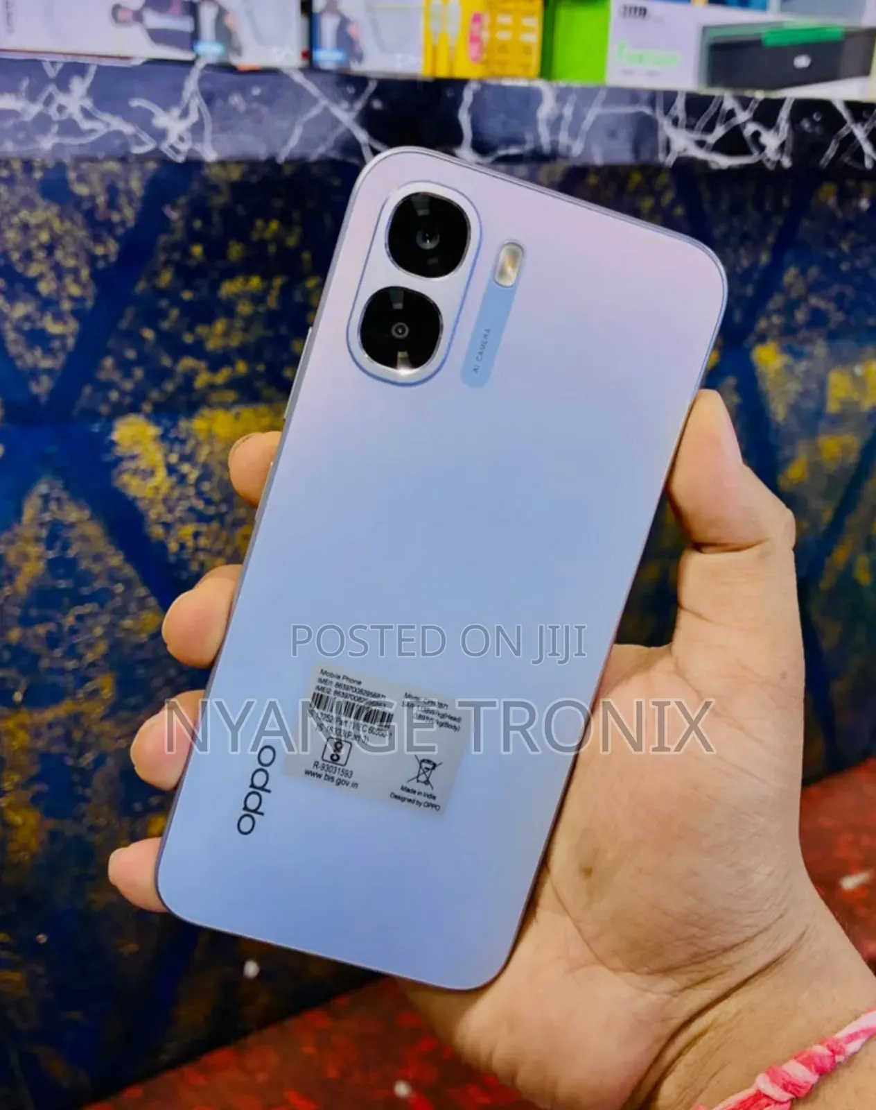 Oppo K14x 128 GB Blue