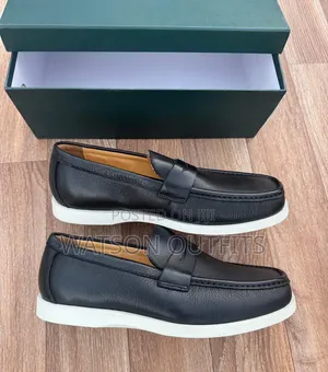 3 Designs Ropeless Loafers Men's Leather Shoes Classic Brand
