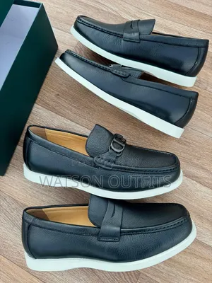 3 Designs Ropeless Loafers Men's Leather Shoes Classic Brand