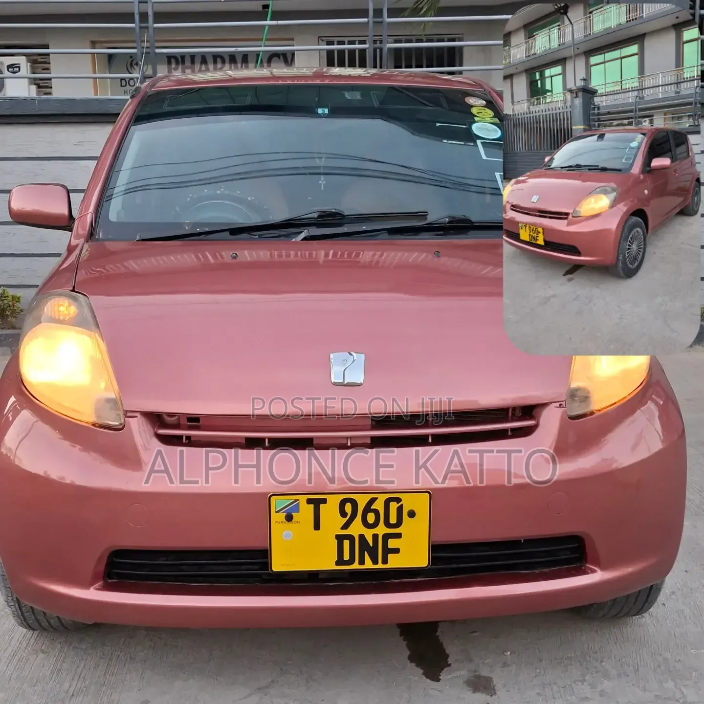 Toyota Passo 2005 Burgundy