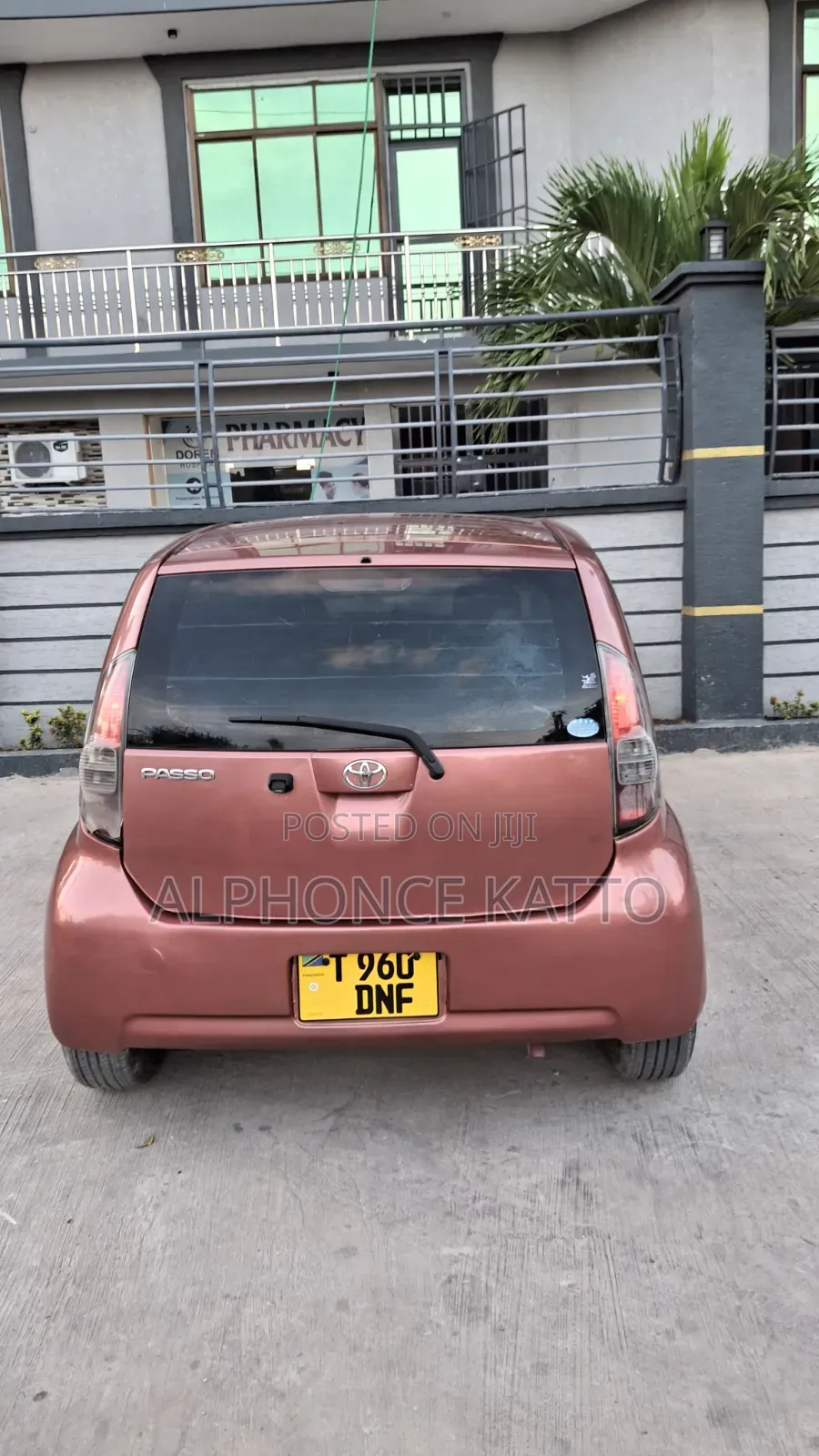 Toyota Passo 2005 Burgundy