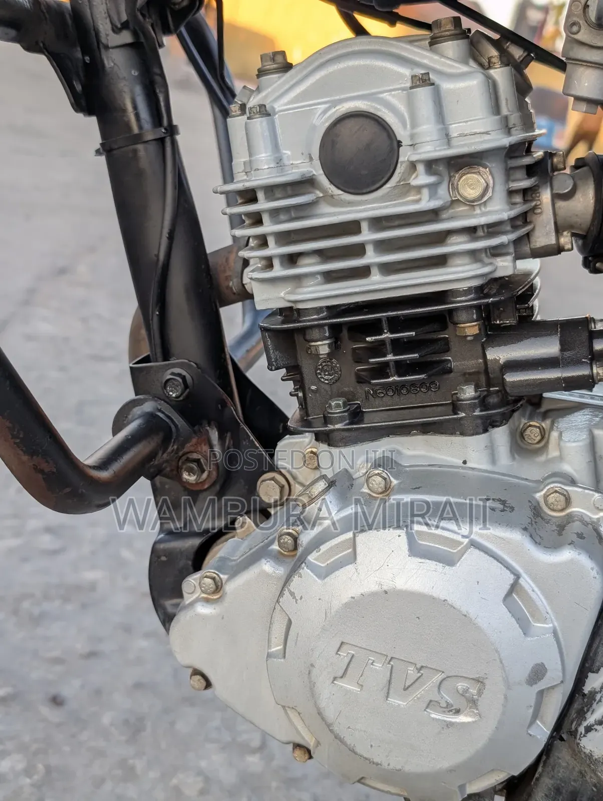 TVS HLX 125 2026 Black