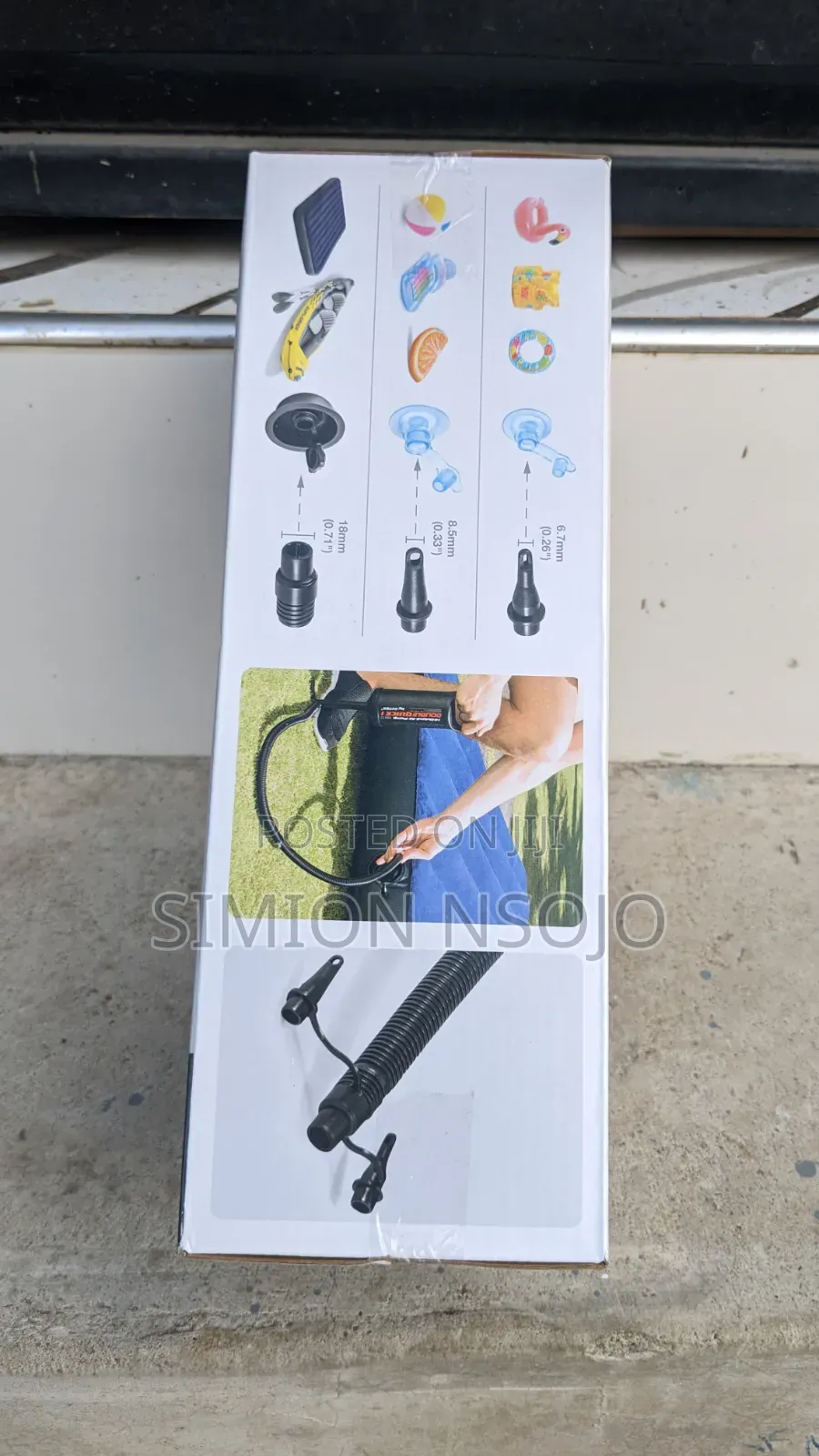 Hand Pump.