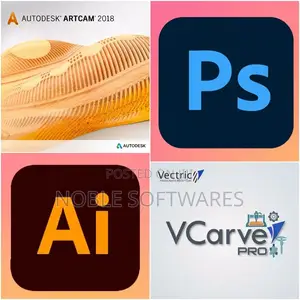 CNC Router CAM Softwares + Adobe Programs