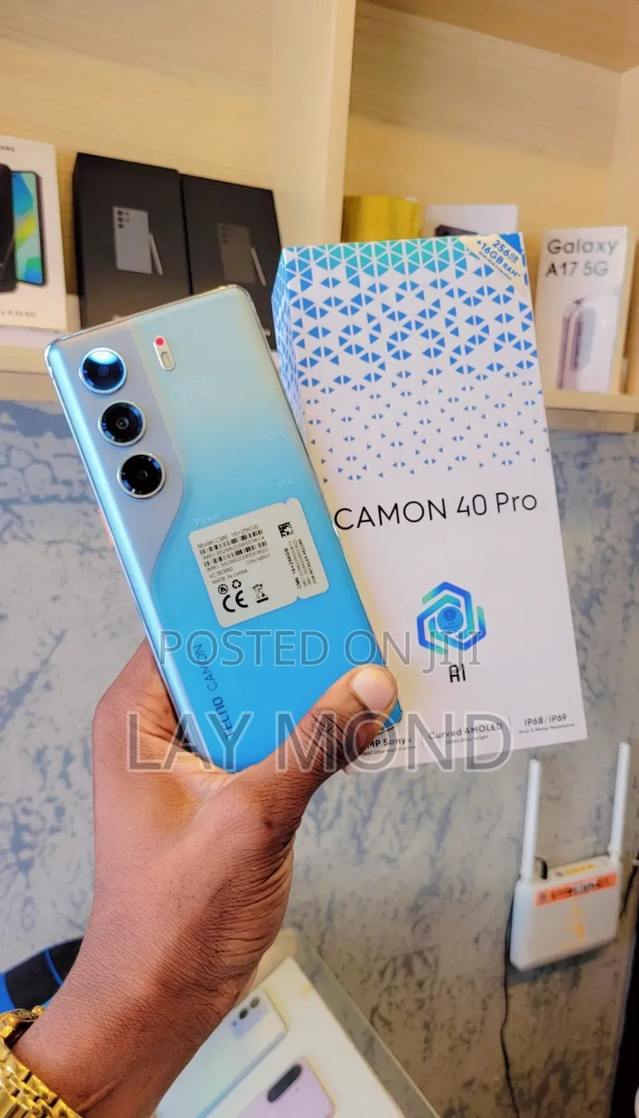 New Tecno Camon 40 Pro 4G 256 GB