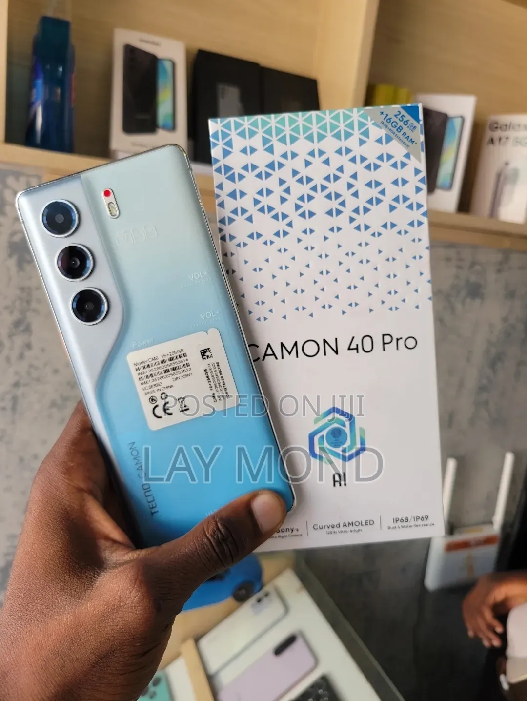New Tecno Camon 40 Pro 4G 256 GB