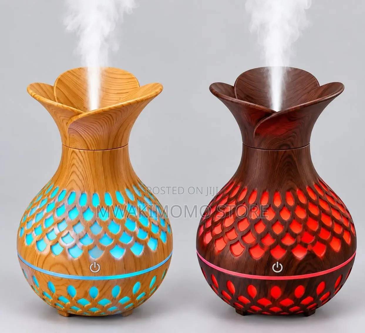 Colorful Cool Ultrasonic Air Mini Humidifier Flower Shape Humidifier
