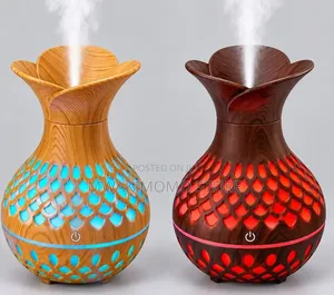 Colorful Cool Ultrasonic Air Mini Humidifier Flower Shape Humidifier