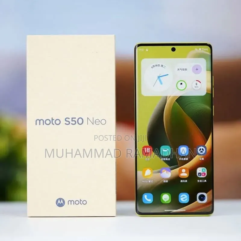 New Motorola S50 Neo 256 GB White