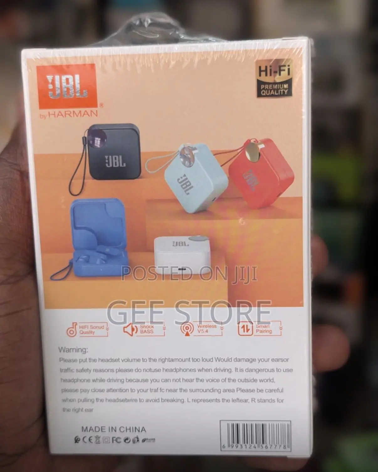 JBL FN-115 TWS True Wireless Bluetooth Earphones