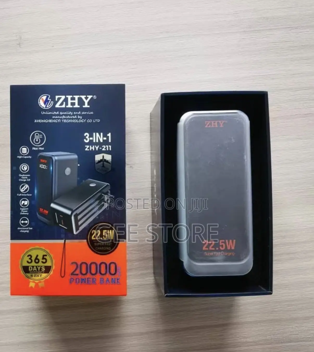 ZHY 20000mAh Power Bank (Model ZHY-211)