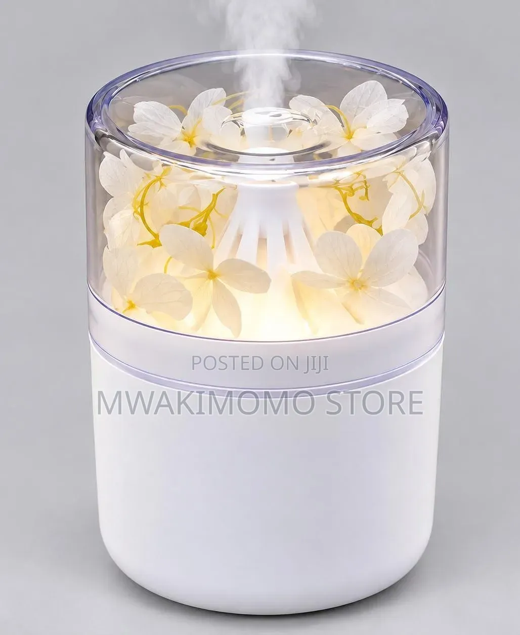 Preserved Flower Ultrasonic Humidifier and Aromatherapy Diffuser