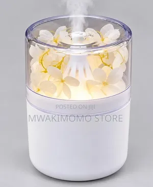 Preserved Flower Ultrasonic Humidifier and Aromatherapy Diffuser